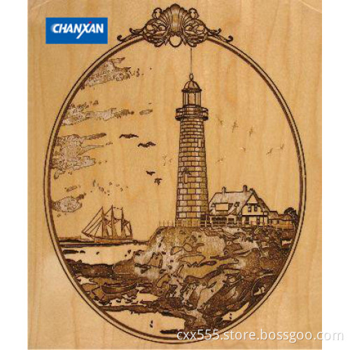 Does the wood burn during laser cutting?